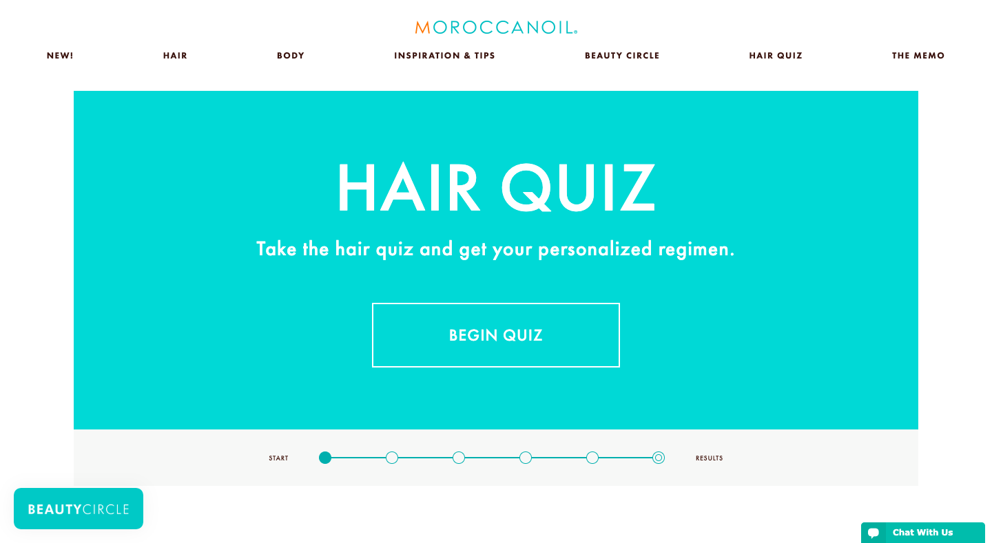 Website Content - Moroccan Oil