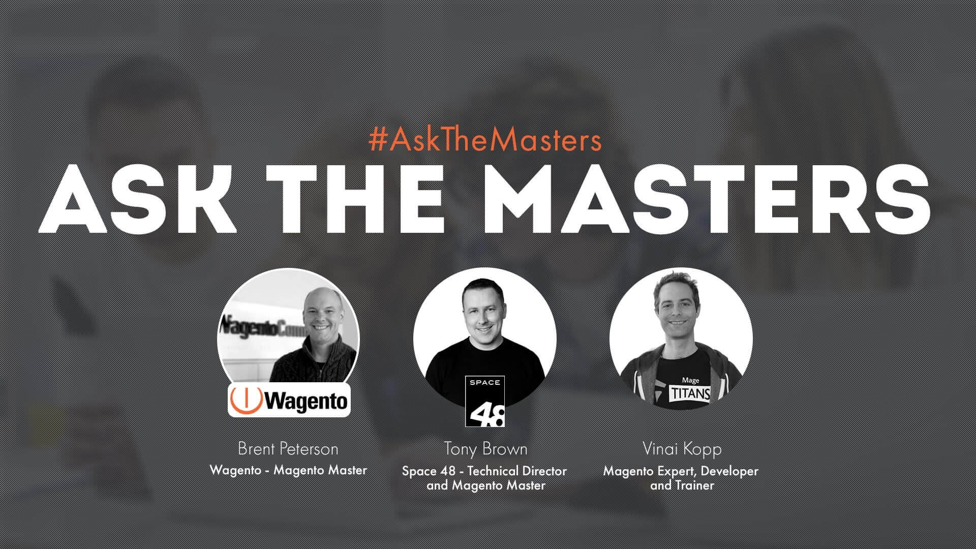 Ask the Masters webinar featuring Vinai Kopp