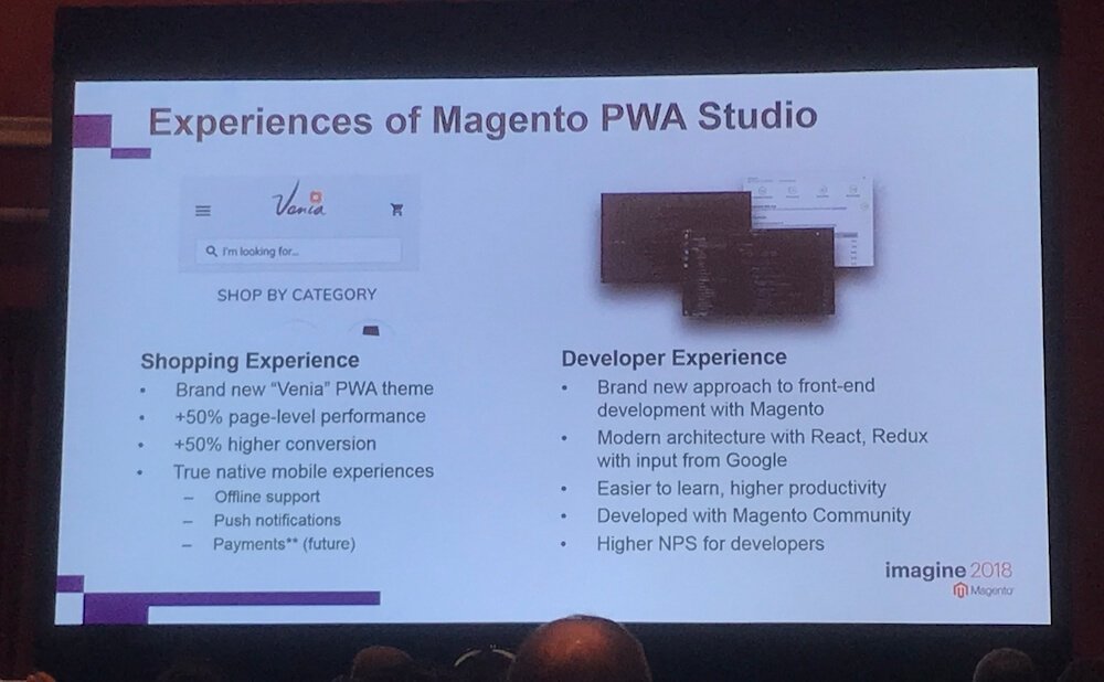 PWA Studio focusses on the developer experience as well as the shopper experience